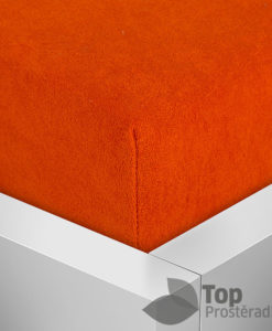 TP Froté prostěradlo Premium 190g/m2 160x200 Oranžová