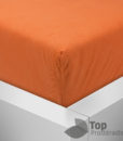 TP Jersey prostěradlo Premium 190g/m2 160×200 Oranžová