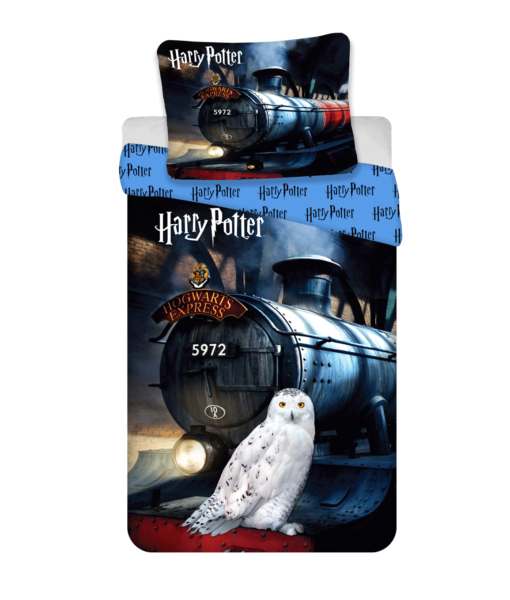 Jerry Fabrics Bavlněné povlečení 140×200 + 70×90 cm – Harry Potter "111HP" Harry Potter