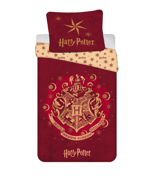 Jerry Fabrics Dětské jemné povlečení se zipem z mikrovlákna 140×200 – Harry Potter "004 micro" Harry Potter