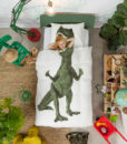 Bavlněné povlečení  Snurk 135x200 + 50x75cm - Dinosaurus Harry Potter