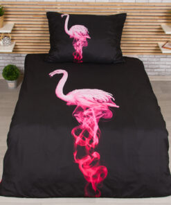 TP 3D povlečení 140x200+70x90 - Flamingo