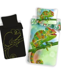 Jerry Fabrics Bavlněné povlečení Chameleon svíticí