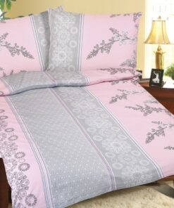 Bellatex Bavlněné povlečení Keř růžovošedá