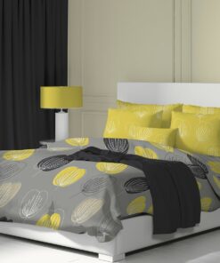 Kvalitex Bavlněné povlečení Grace šedá