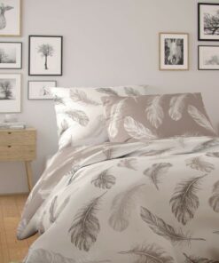 Kvalitex Bavlněné povlečení Nordic Shelby béžová