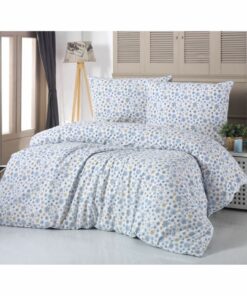 Kvalitex Bavlněné povlečení Vločka modrá