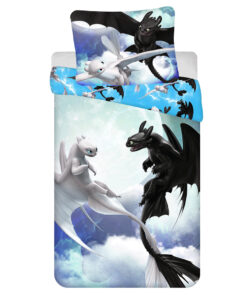 TP Bavlněné povlečení 140x200+70x90 Jak vycvičit draka 3 Sky