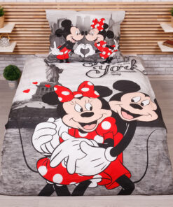 TP Bavlněné povlečení 140x200+70x90 Mickey & Minnie v NY