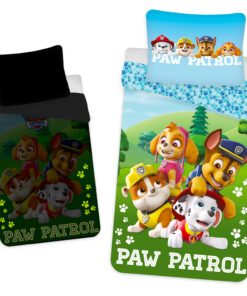 TP Bavlněné povlečení 140x200+70x90 Tlapková patrola (ve tmě svítí)