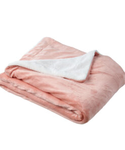 TOP Deka beránek 200x230 - Baby pink