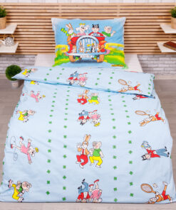 TP Dětské bavlněné povlečení 140x200+70x90 - Čtyřlístek