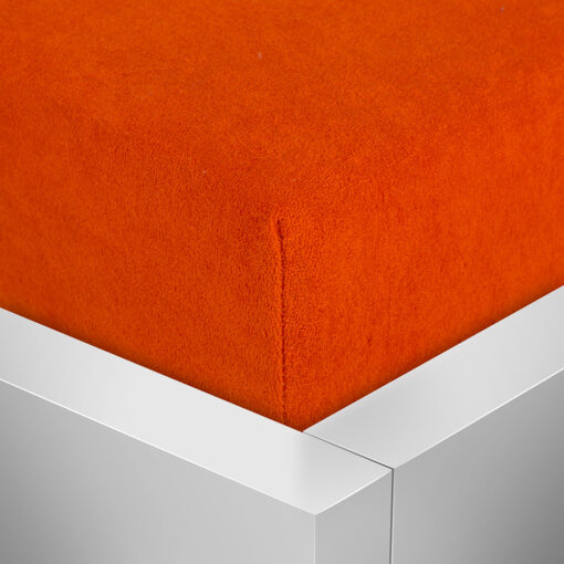 TP Froté prostěradlo 160x200 Premium - Oranžová