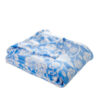 TP Mikroflanelová deka Premium 150x200 - Flower blue