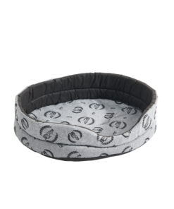 TP Oválný pelech pro psy IV 60x50x15 - Royal dog šedý