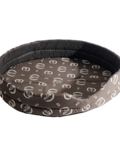 TP Oválný pelech pro psy VIII 76x68x16 - Royal dog hnědý