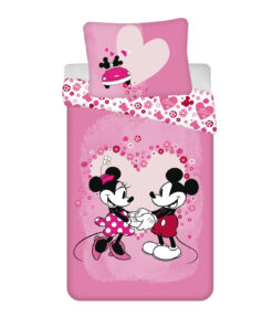 TP Povlečení z mikrovlákna 140x200+70x90 Mickey a Minnie Love