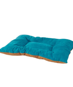 TOP Velký polštář pro psy 125x80 - tyrkysová/světle hnědá