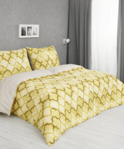 TP Zvýhodněná sada Microtop povlečení na dvě lůžka 140x200+70x90 - Maroko žluté