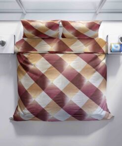 Bavlněné povlečení Hnědá mozaika