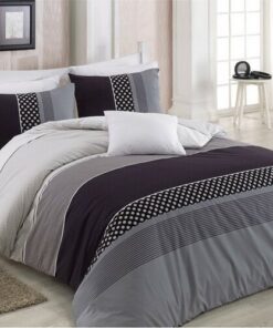BedTex Bavlněné povlečení Eifel šedá - Bavlněné povlečení