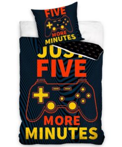 BedTex Bavlněné povlečení Gamer Ještě pět minut