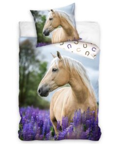 BedTex Bavlněné povlečení Kůň Palomino