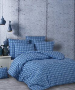 BedTex Bavlněné povlečení Snorri modrá