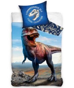 BedTex Dětské bavlněné povlečení Nesmrtelný T-Rex