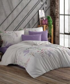 Bedtex Bavlněné povlečení Liva fialová