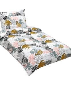 Bellatex Krepové povlečení Peříčka barevná