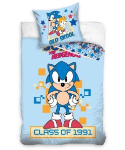 Carbotex Dětské Bavlněné povlečení Ježek Sonic Class Of 1991