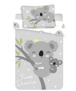 Jerry Fabrics Dětské bavlněné povlečení do postýlky Koala sweet dreams baby