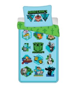 Jerry Fabrics Bavlněné povlečení Minecraft Lets play