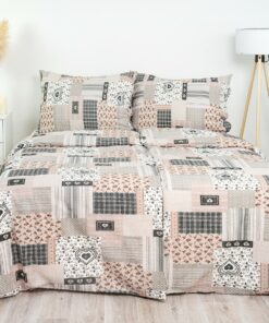 Stanex Bavlněné povlečení Pečvork šedá