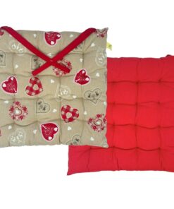 Home Elements Sedák prošívaný Srdce