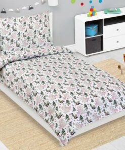 Bellatex Dětské bavlněné povlečení Junior Králíček šedá