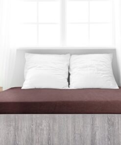4Home froté prostěradlo Ideál tmavě hnědá