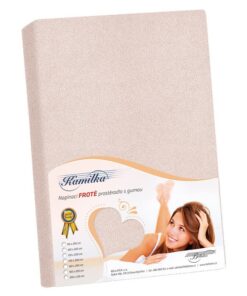 Bellatex Froté prostěradlo pudrová růžová