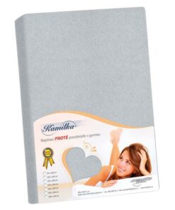 Bellatex Froté prostěradlo středně šedá