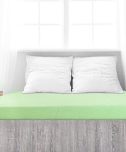 4Home froté prostěradlo Perfect zelená