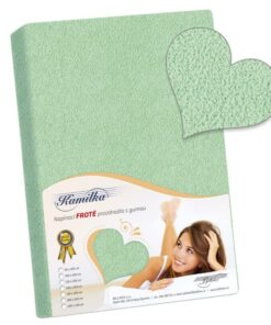 Bellatex Froté prostěradlo světle zelená