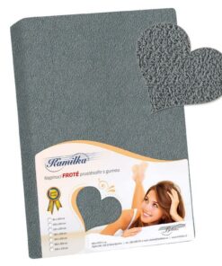 Bellatex Froté prostěradlo tmavě šedá