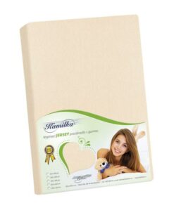 Bellatex Jersey prostěradlo smetanová - Jersey prostěradlo