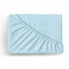 Kvalitex Flanelové napínací prostěradlo světle modrá