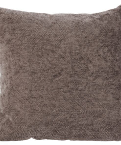 Polštářek Chenille Dark Brown