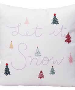 Polštářek Let it snow 45 x 45 cm - Levné polštáře