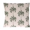 Polštářek Palmy zelená