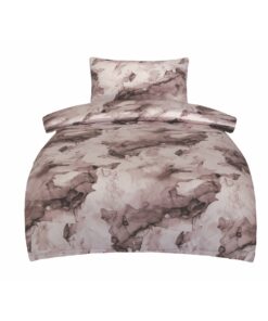 Jahu Saténové povlečení Deluxe Minerals hnědý