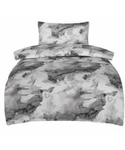 Jahu Saténové povlečení Deluxe Minerals šedý